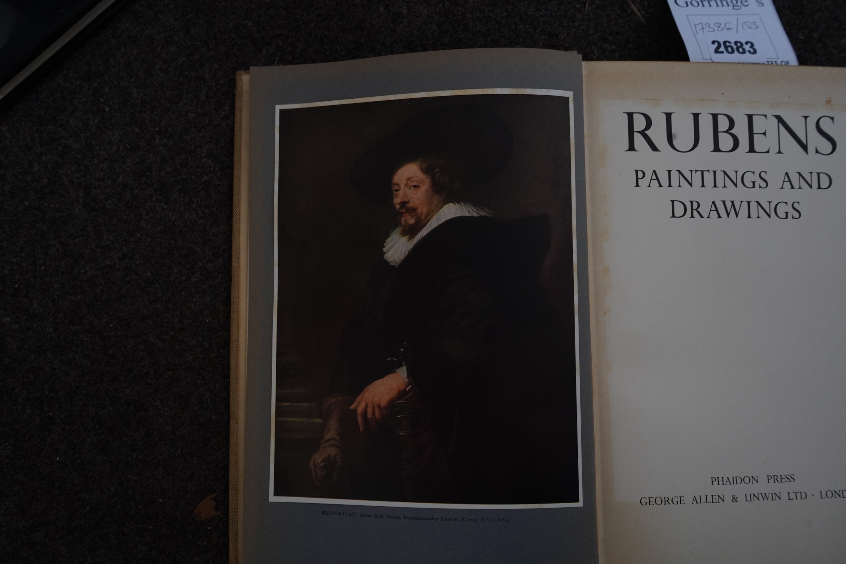 Gauguin, Paul - Noa Noa: voyage to Tahiti, num. illus. (mostly coloured); publisher's cloth and d/wrapper, 4to. (19); Borenius, T. - Rembrandt: selected paintings. num. plates (some coloured and mounted); publisher's clo